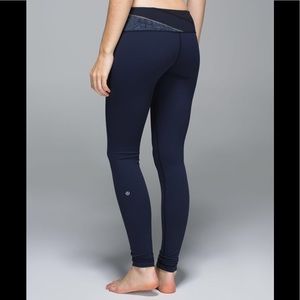 Lululemon wunder under pant full on Luon Inkwell